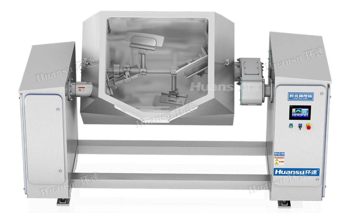 食品攪拌鍋，亮相青島肉展